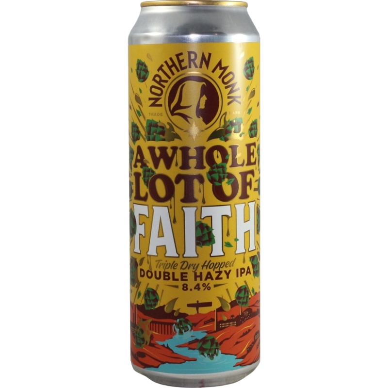 A WHOLE LOT OF FAITH // TRIPLE DRY-HOPPED DOUBLE HAZY IPA (2025 EDITION)