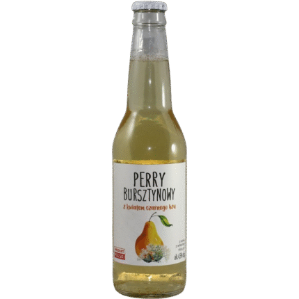 Perry Bursztynowy Z Kwiatem Czarnego Bzu