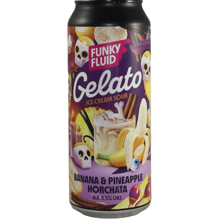 Gelato: Banana & Pineapple Horchata
