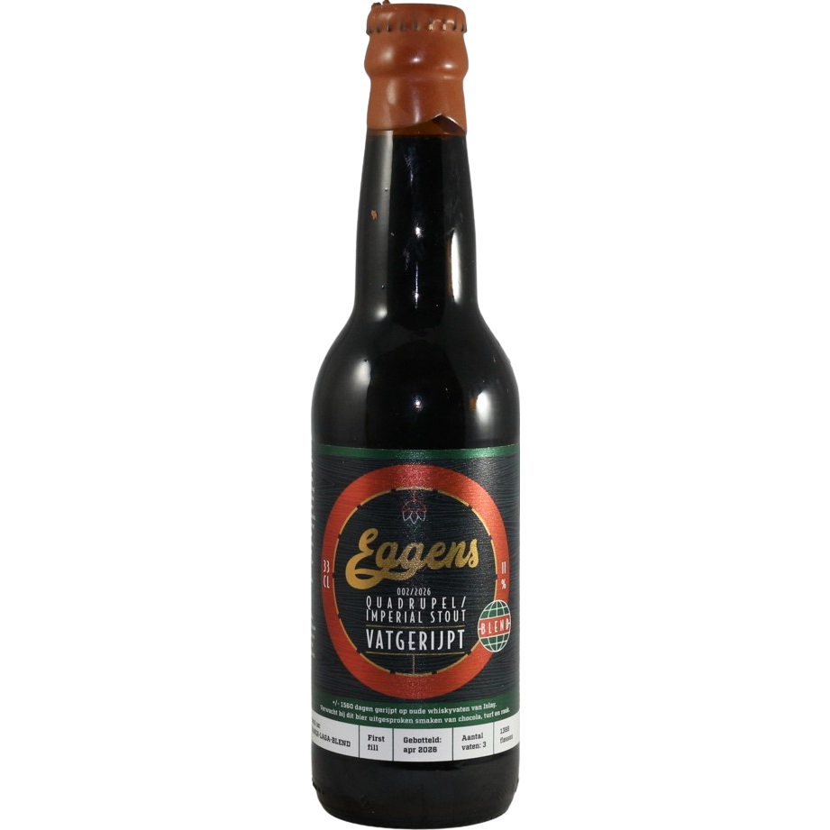 Quadrupel / Imperial Stout Vatgerijpt 002/2026 Quadrupel / Imperial Stout Vatgerijpt 002/2026