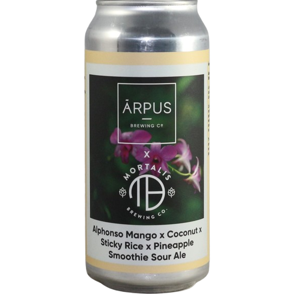 Ārpus X Mortalis Brewing Co. Alphonso Mango X Coconut X Sticky Rice X Pineapple Smoothie Sour Ale