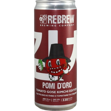 Pomi D'Oro Tomato Gose. Kimchi Edition