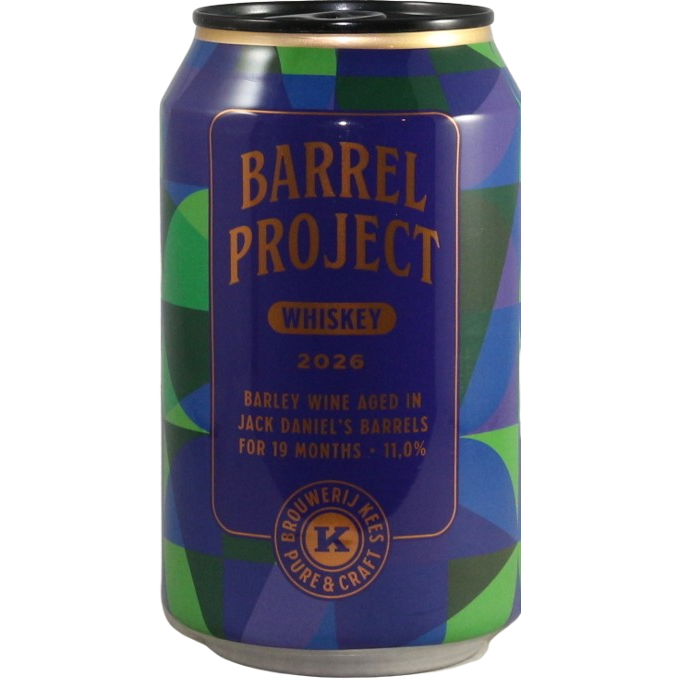 Kees Barrel Project 2026 Barley Wine Aged In Jack Daniel’s Barrels Kees Barrel Project 2026 Barley Wine Aged In Jack Daniel’s Barrels